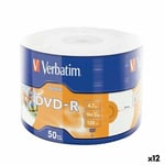 DVD-R Verbatim 4,7 GB 16x (12 antal)