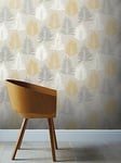 Arthouse Linen Palm Wallpaper