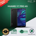 NEW Huawei Y7 Pro (2019) 128GB Unlocked Android Black Mobile Phone Sealed