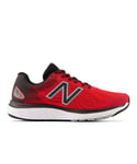 New Balance Mens 680v7 Running Shoes in Red Mesh - Size UK 7.5