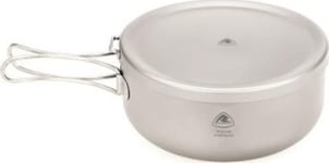 Robens Ori Titanium Pot with Plate/Lid OneSize, Grey OneSize unisex