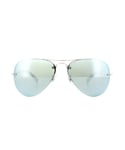 Ray-Ban Mens Sunglasses 3449 003/30 Silver Mirror Metal - One Size