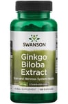 Swanson - Ginkgo Biloba Extract 24%, 60mg - 30 caps