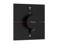 Hg Showerselect Comfort E - Termostat Med 2 Uttag Matt Svart