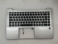 For HP EliteBook 840 Aero G8 M51617-091 Norwegian Palmrest Keyboard Top Cover