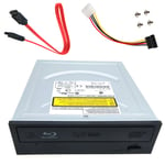 Desktop Internal SATA Blu-ray Player BD 12X Player DVD CD Burner Drive Cable Set