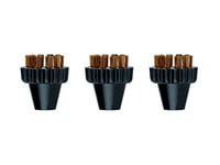 Polti PAEU0297 Vaporetto Brass Brushes for Eco Pro 3.0 and Classic Steam Cleaners (Pack of 3), Plastic