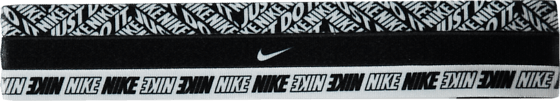 Nike Printed Headbands 3pk Treenitarvikkeet BLACK/BLACK/BLACK