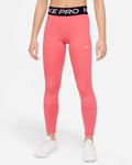Nike NIKE Pro Long Tights Pink - Girls (M)