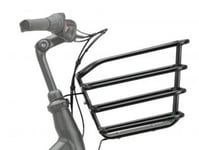 Cykelkorg aluminium gråblå för bla. batavus torino delux