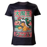 Difuzed Black Bowser Kanji T-shirt, XL