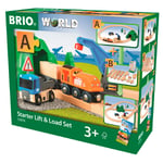 Brio World Starter Lift and Load Train Set 33878