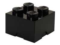 LEGO Storage Brick 4 - Lagerboks - svart