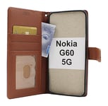 New Standcase Wallet Nokia G60 5G (Brun)