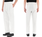 DIOR HOMME DEADSTOCK Cropped Loose Fit Chino Pants Hose Trousers Jeans Faille 46