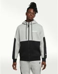 Nike Air Sportswear Hoodie Sz M Grey Heather Black New CU4134 063