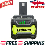 Lithium Ion Battery For Ryobi 18v One Plus Rb18l50 Rb18l40 Rb18l13 P104 P108 4ah