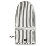 Icons Herringbone Striped Grytvante, Svart