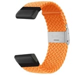 Flätat klockarmband Garmin Fenix 6X Pro - Orange