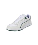 PUMA Unisex Rbd Game Low Baskets, Puma White Vapor Gray Vine Puma Gold, 48 EU