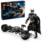 LEGO DC 76273 Batman Construction Figure w/Bat-Pod Bike Age 12+ 713pcs