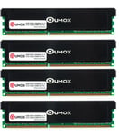 QUMOX 32Go (4x 8Go) DDR3 1600 1600MHz PC3-12800 (240 broches) DIMM pour ordinateur de bureau
