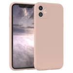 For Apple IPHONE 11 Case Silicone Back Cover Protection Light Pink
