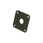 Gibson Les Paul Jack Plate with Screws (Black)