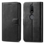 Nokia 2.4 (2020) Case - Premium Wallet Leather Flip Case Magnetic Stand Cover For Nokia 2.4 [Card Holder] [Magnetic Closure]