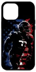 iPhone 14 Plus Sports Football Player Silhouette Case