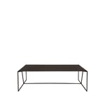 Asplund Oblique soffbord bronze, rektangulärt