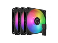 Cooler Master Mfx-B2dn-253P2-R2 Sickleflow Edge 120 Argb 3-In-1, 3X 120Mm, 690~2500 ± 10% Rpm
