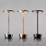 Sladdlös Bordslampa Dimbar Metall USB Uppladdningsbar Bordslampa -1st-WELLNGS gold