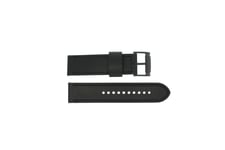 Fossil Klockarmband JR1520 Läder Svart 24mm