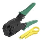 Xclio RJ45/RJ11 Dual Network Lan Cable Crimping Tool with Cable Stripp