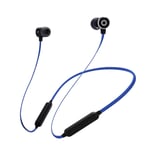 Fashion Bluetooth Earphone, Wireless Headphones Handsfree Earphones Bluetooth Earbuds Sport Running Headset with Mic for Gym Home Office etc (Color : Blue)