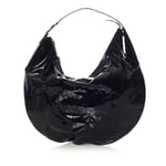 Gucci Horsebit Glam Patent Leather Hobo Bag