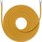 Nielsen Light tygledning 2x0,75 mm², 4 meter, curry
