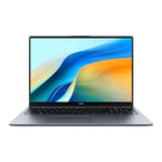 HUAWEI MateBook D 16 2024, 12th Gen Intel Core i5, 8GB RAM, 512GB SSD, 16 Inch FullView Display, 1.68 kg Lightweight Case, Windows 11 Home, Space Grey