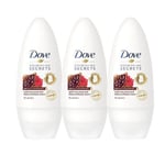 Dove Nourishing Secrets Antiperspirant Deodorant Roll-On Cocoa Hibiscus 3 x 50ml