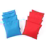 8st 10x10cm Cornhole Bean Bags Set Majsfyllda Cornhole tygpåsar Träningsutrustning för utomhus Corn Hålkastning Game