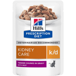 K/d Kidney Care Beef Pouch 85 G X 12 St - Våtfoder För Katt