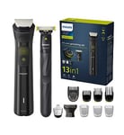 Philips Series 5000, 12-in-1 Multi Grooming Trimmer for Face, Head, and Body MG5940/15