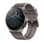 HUAWEI WATCH GT 2 Pro Smartwatch, 1.39'' AMOLED HD Touchscreen, 2-Week Battery Life, GPS and GLONASS, SpO2, 100+ Workout Modes, Bluetooth Calling, Heartrate Monitoring, Nebula Gray