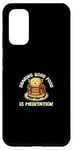 Coque pour Galaxy S20 Funny Foodies Fluffy Pancake Sweet Breakfast Sharing Foodies