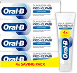 Oral-B Gum & Enamel Pro-Repair Toothpaste 400 ml (100ml x 4) for Sensitive Teeth