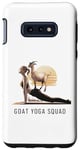 Galaxy S10e Funny Goat Yoga Squad Warrior Plank Pose For Goat Yoga Case