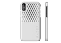 Razer Arctech Slim for iPhone Xs Case: Thermaphene & Venting Performance Cooling - Wireless Charging Compatible - Mercury White