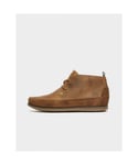 Barbour Mens Transome Chukka Boots in Tan Leather - Size UK 6