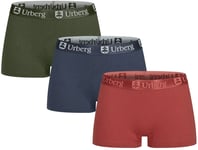 Urberg Bamboo Boxers 3-pack W XL Tandori/Navy/Green